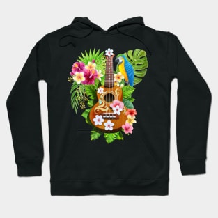 Tropical Summer Hawaiian Art Hoodie